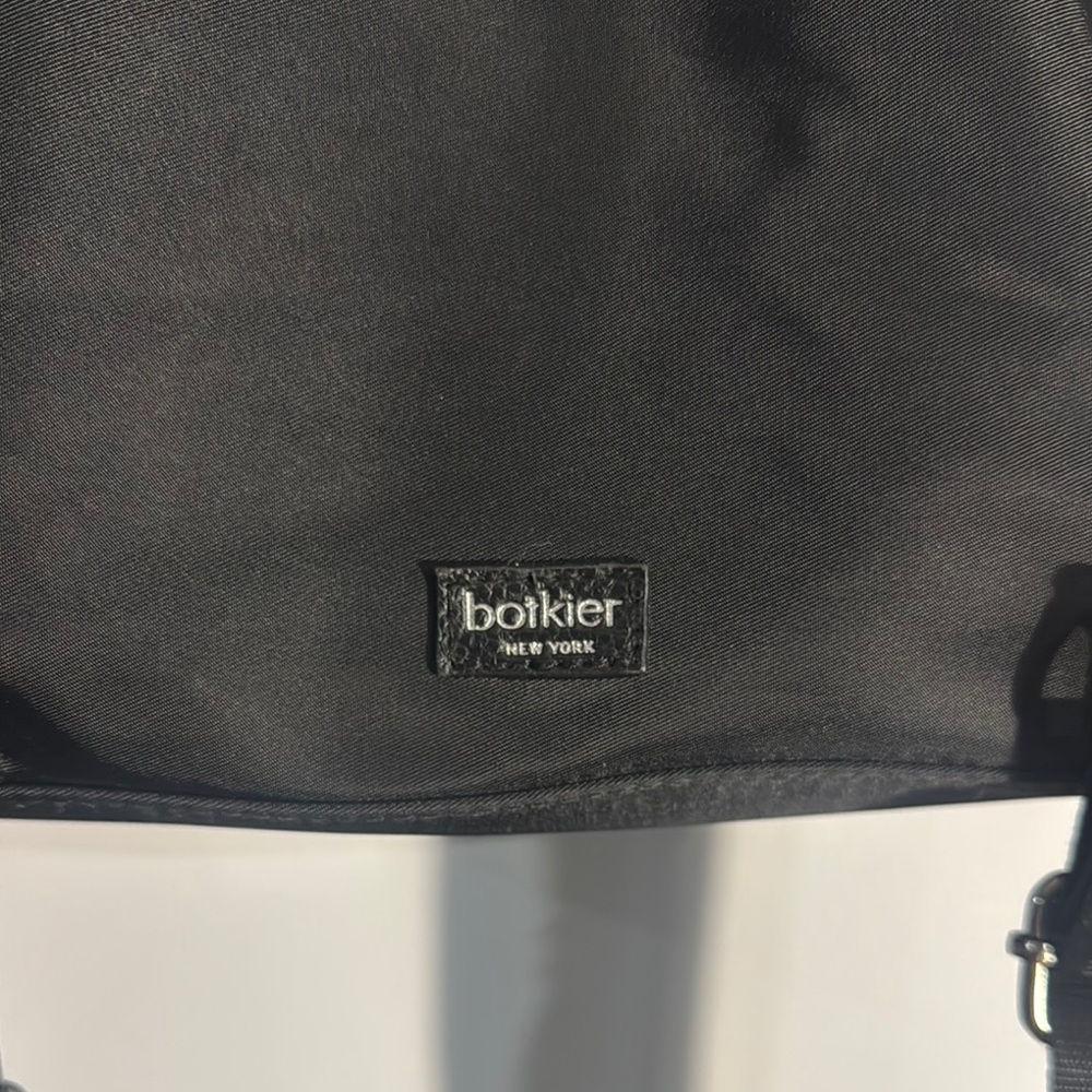 Black Leather Backpack - Picture 3 of 4